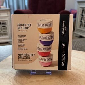 Sol de Janeiro Skincare Set with Colorful Creams